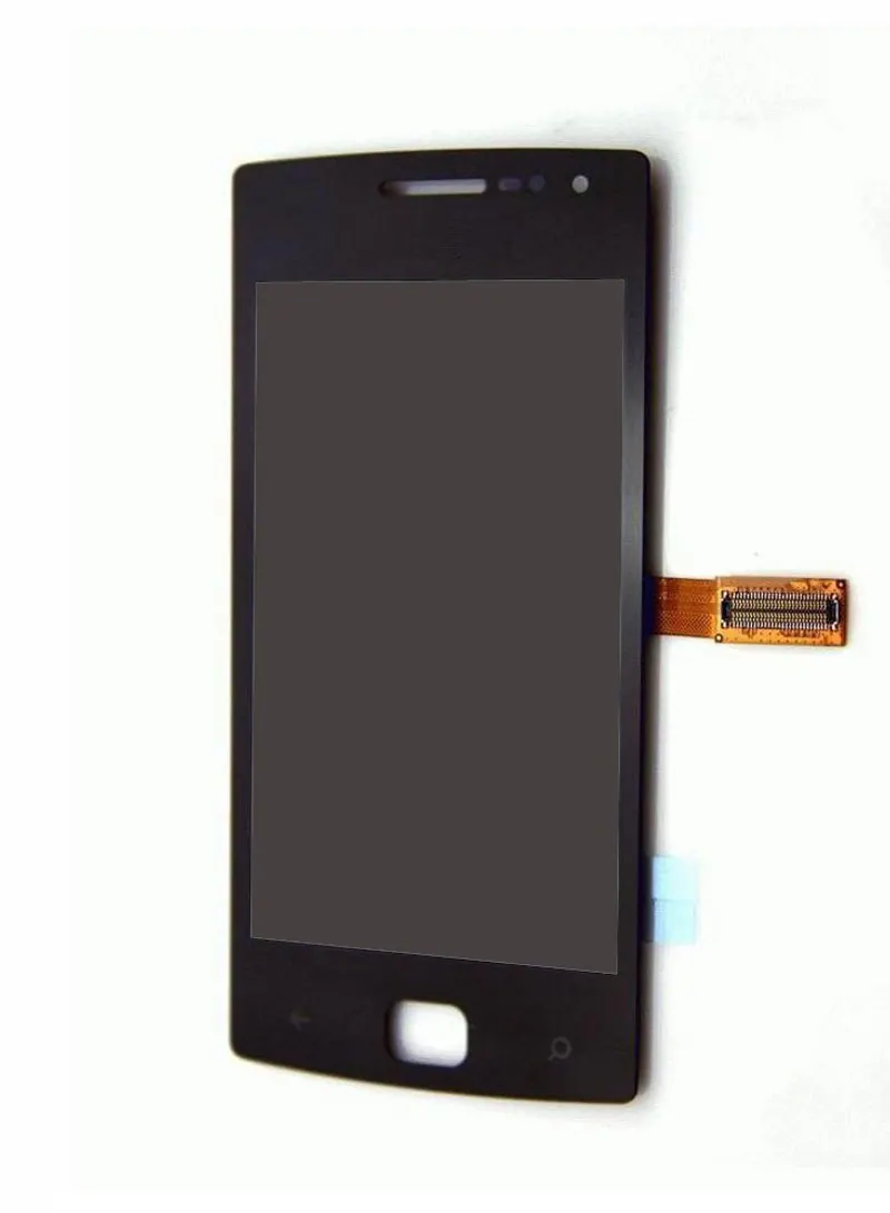 Display for Samsung Omnia W I8350 - Black (Combo Folder) — image 1