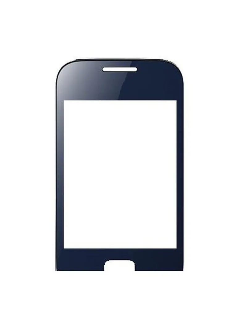 Front Glass for Samsung Rex 60 C3312R - Blue — image 1