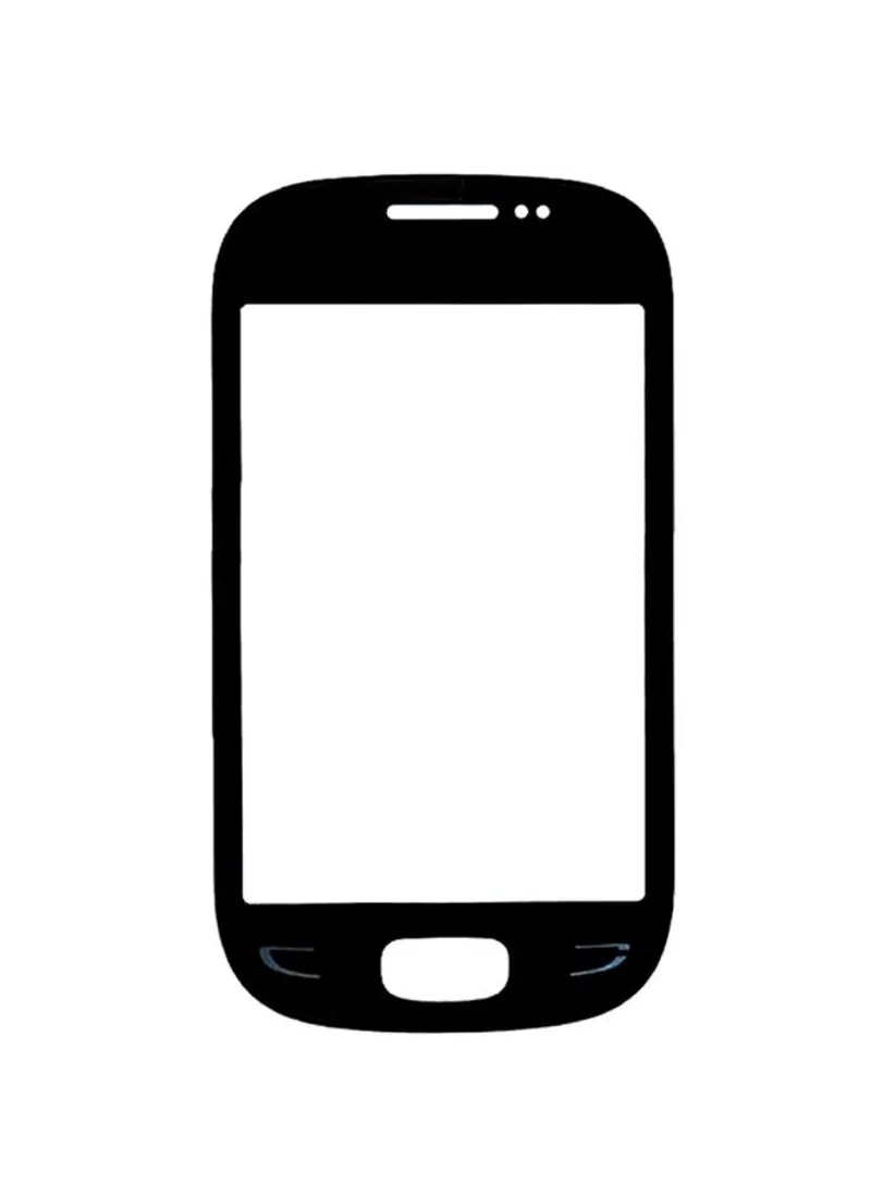 Front Glass for Samsung Rex 90 S5292 - Black — image 1