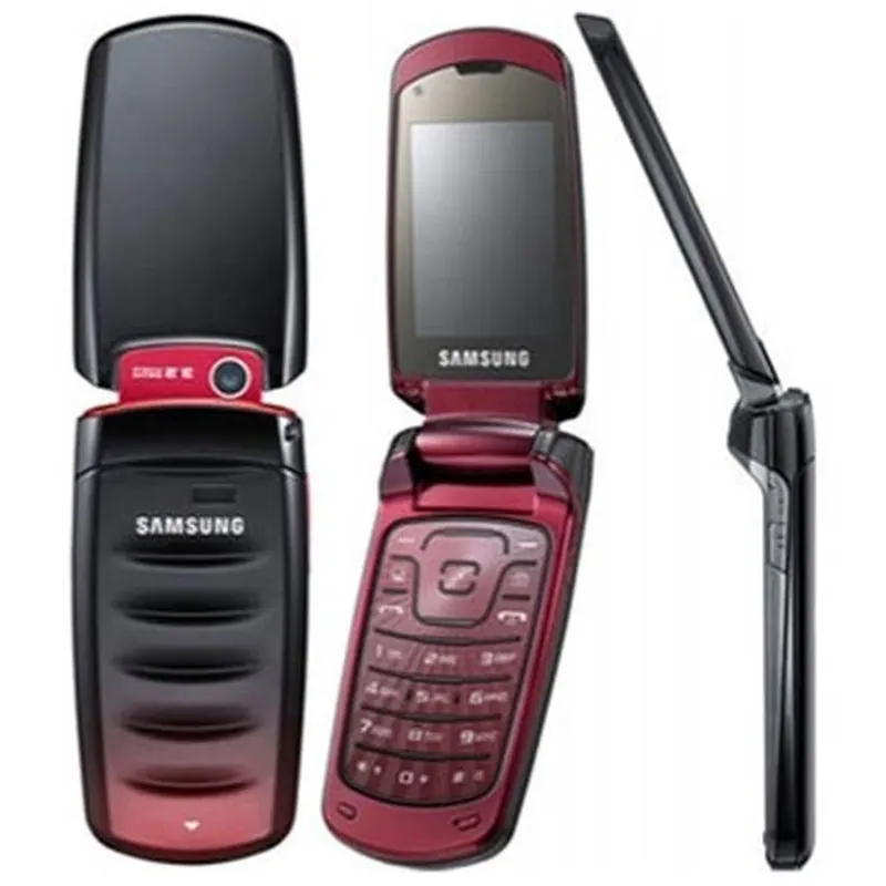 Full Body Housing for Samsung S5510 - Red — image 1