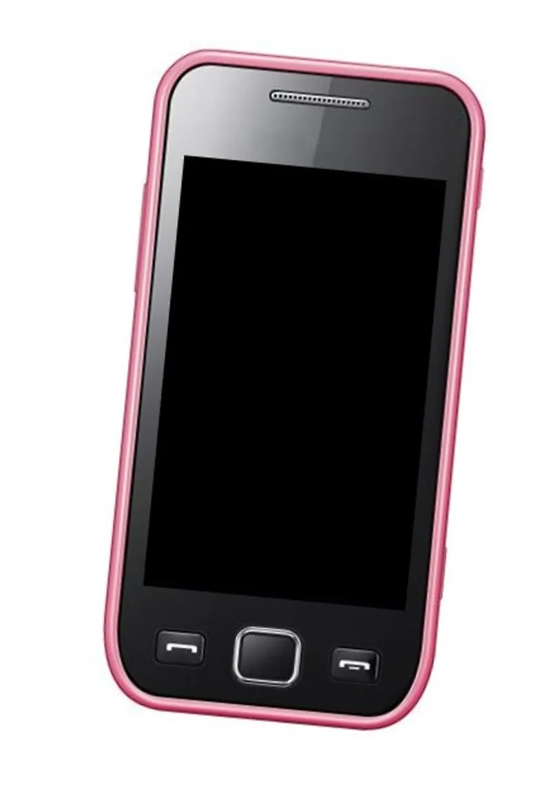 LCD Frame Middle Chassis for Samsung S5750 Wave575 - Pink — image 1