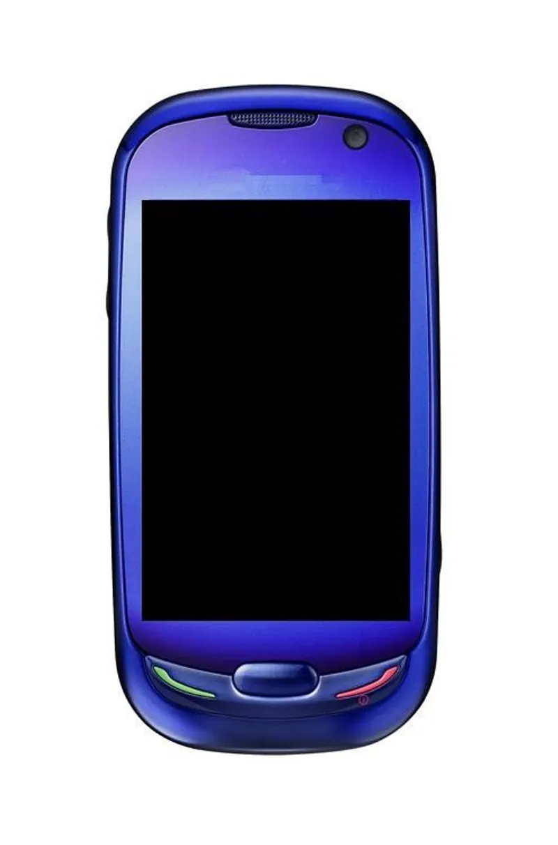 LCD Frame Middle Chassis for Samsung S7550 Blue Earth - Blue — image 1