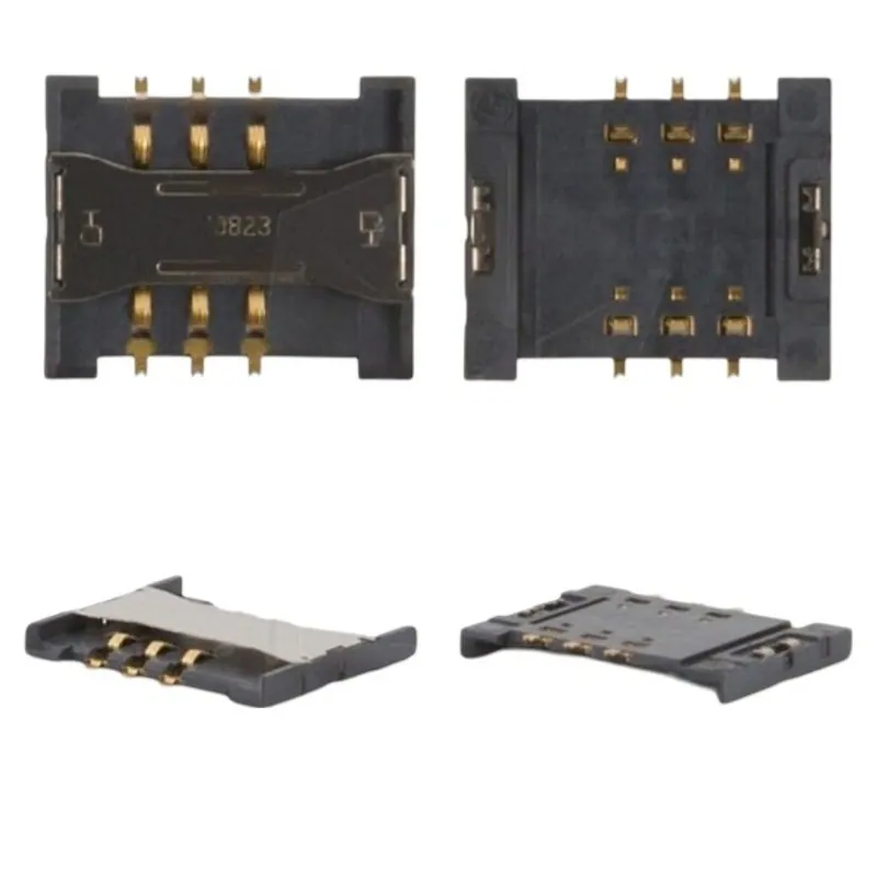 Sim Connector For Samsung S7550 Blue Earth — image 1