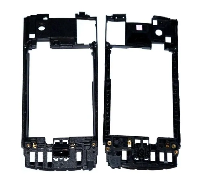 LCD Frame Middle Chassis for Samsung S8500 Wave - Grey — image 1