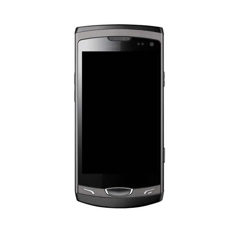 LCD Frame Middle Chassis for Samsung S8530 Wave II - Grey — image 1