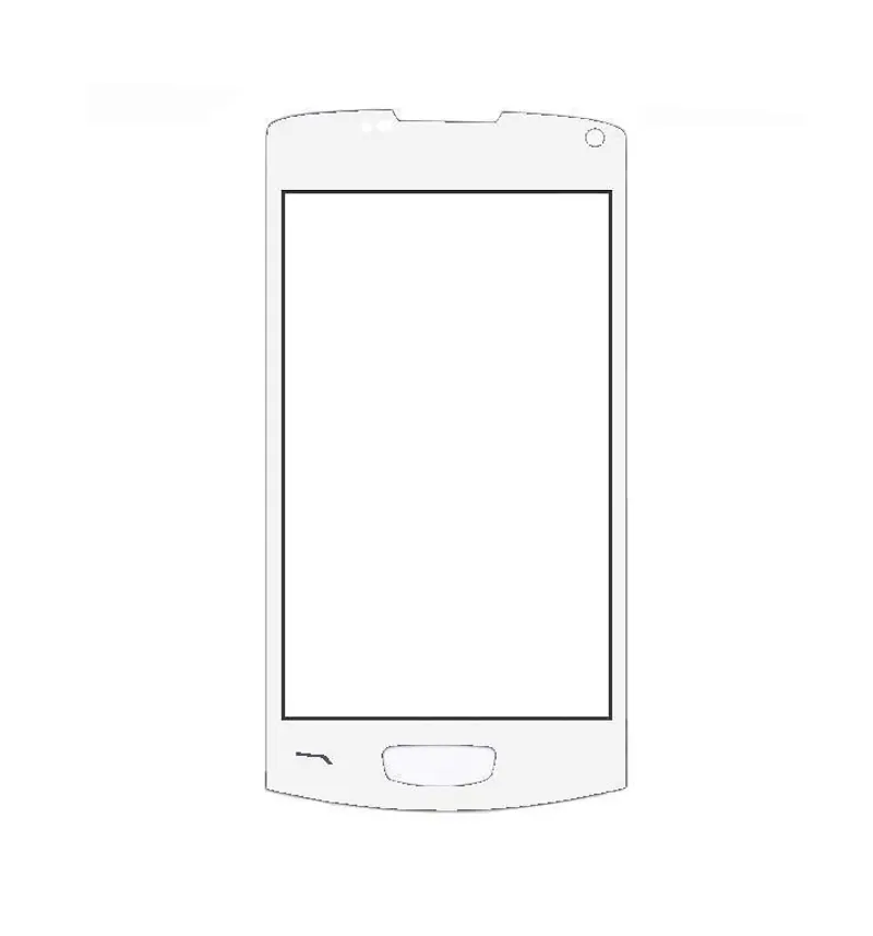 Touch Screen Digitizer for Samsung S8600 Wave 3 - White — image 1