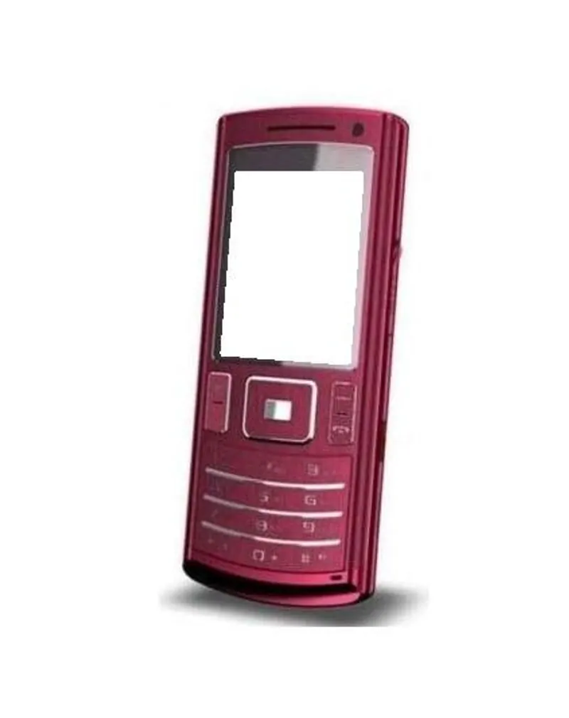 Full Body Housing for Samsung U800 Soul b - Red — image 1