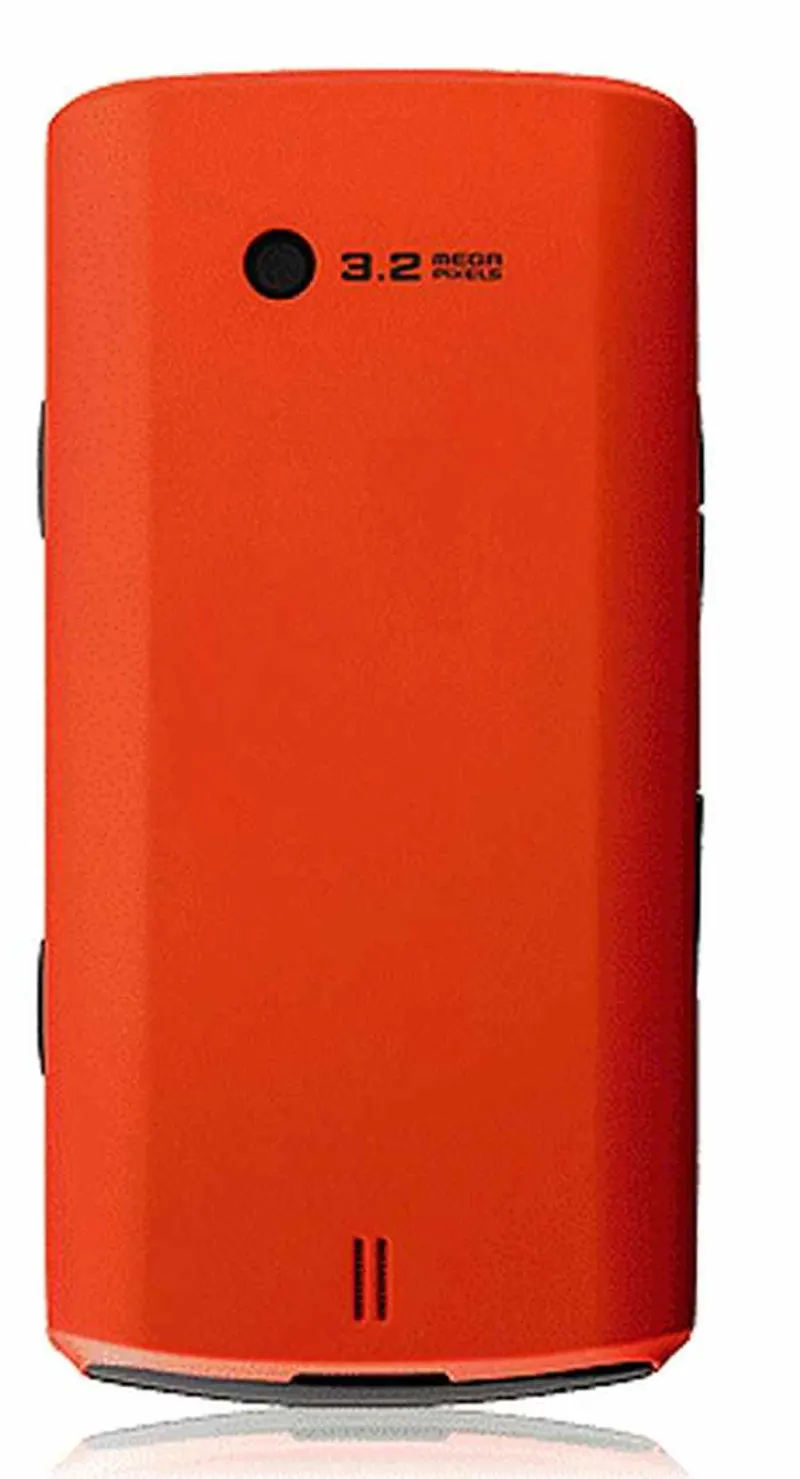 Full Body Housing for Samsung Vodafone 360 M1 - Red — image 1