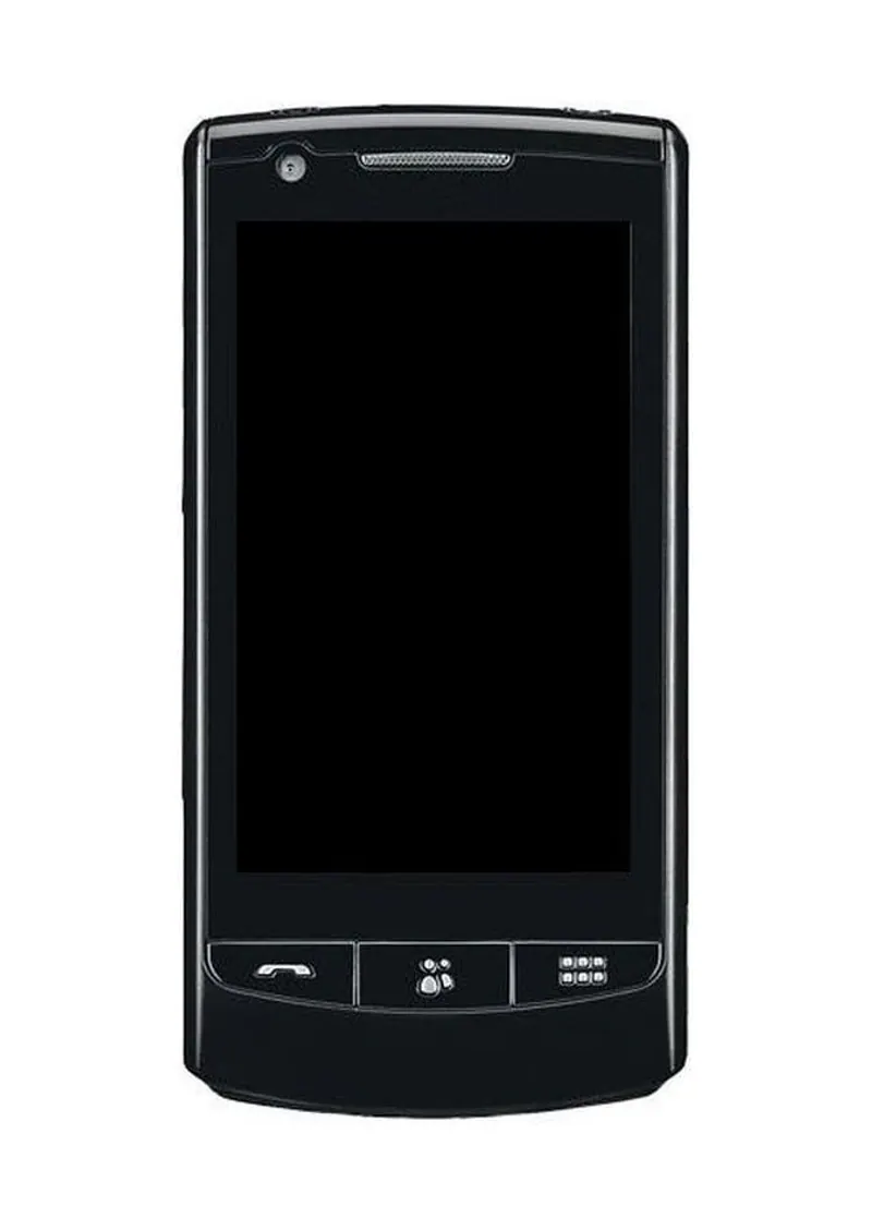 LCD Frame Middle Chassis for Samsung Vodafone 360 M1 - Red — image 1