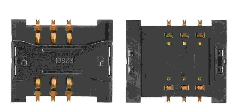 Sim Connector For Samsung Wave Y S5380 — image 1