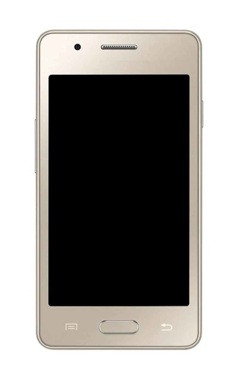 LCD Frame Middle Chassis for Samsung Z2 - Red — image 1