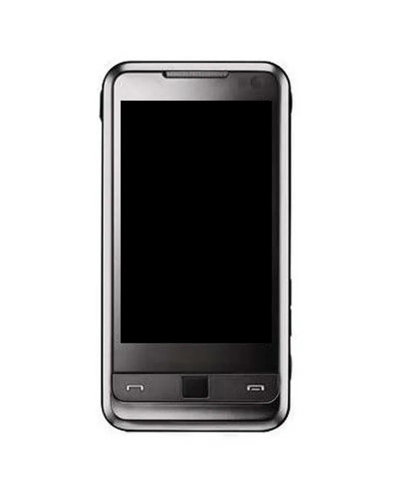 LCD Frame Middle Chassis for Samsung i900 Omnia - Black — image 1