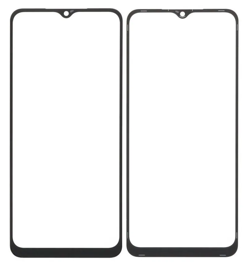 Front Glass for Samsung Galaxy A04 - Black — image 1