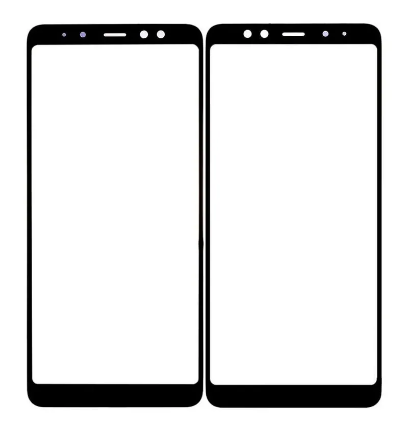 Front Glass for Samsung Galaxy A8 2018 - Blue — image 1