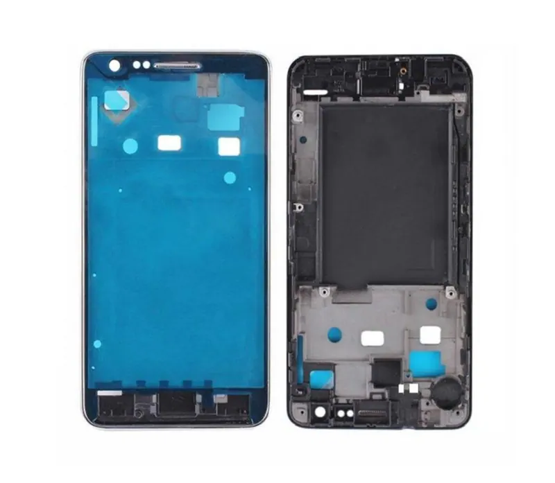 LCD Frame Middle Chassis for Samsung Galaxy S II 4G I9100M - Black — image 1