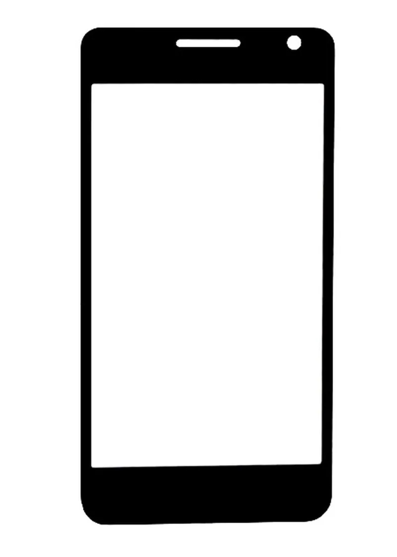 Front Glass for Samsung Galaxy S II I777 - Black — image 1