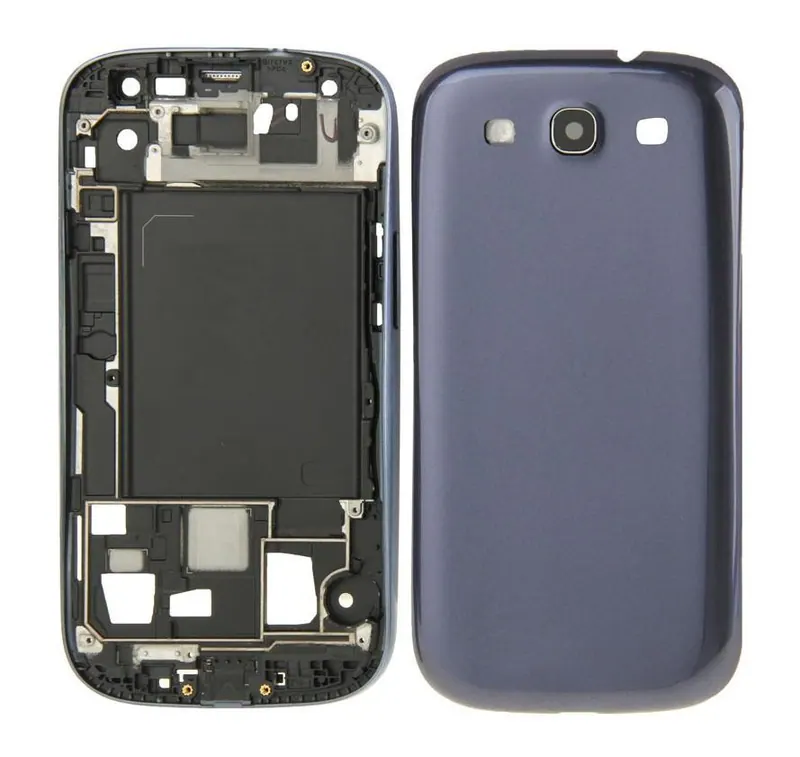 Full Body Housing for Samsung Galaxy S III T999 - Blue — image 1