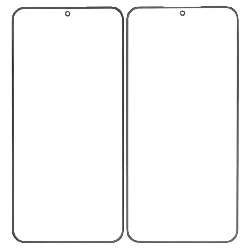Front Glass for Samsung Galaxy S23 Plus - Black — image 1