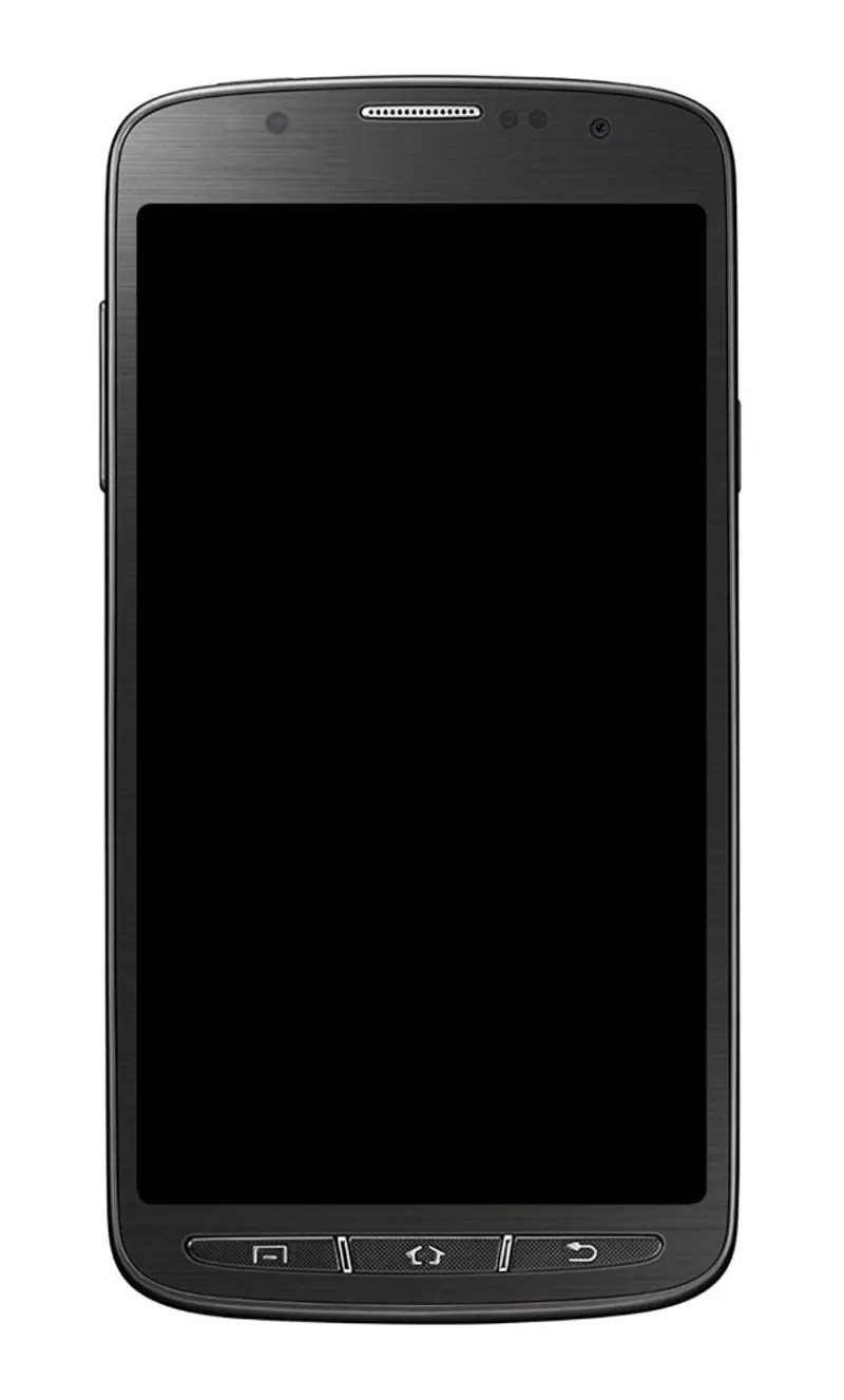 LCD Frame Middle Chassis for Samsung Galaxy S4 Active LTE-A - Blue — image 1