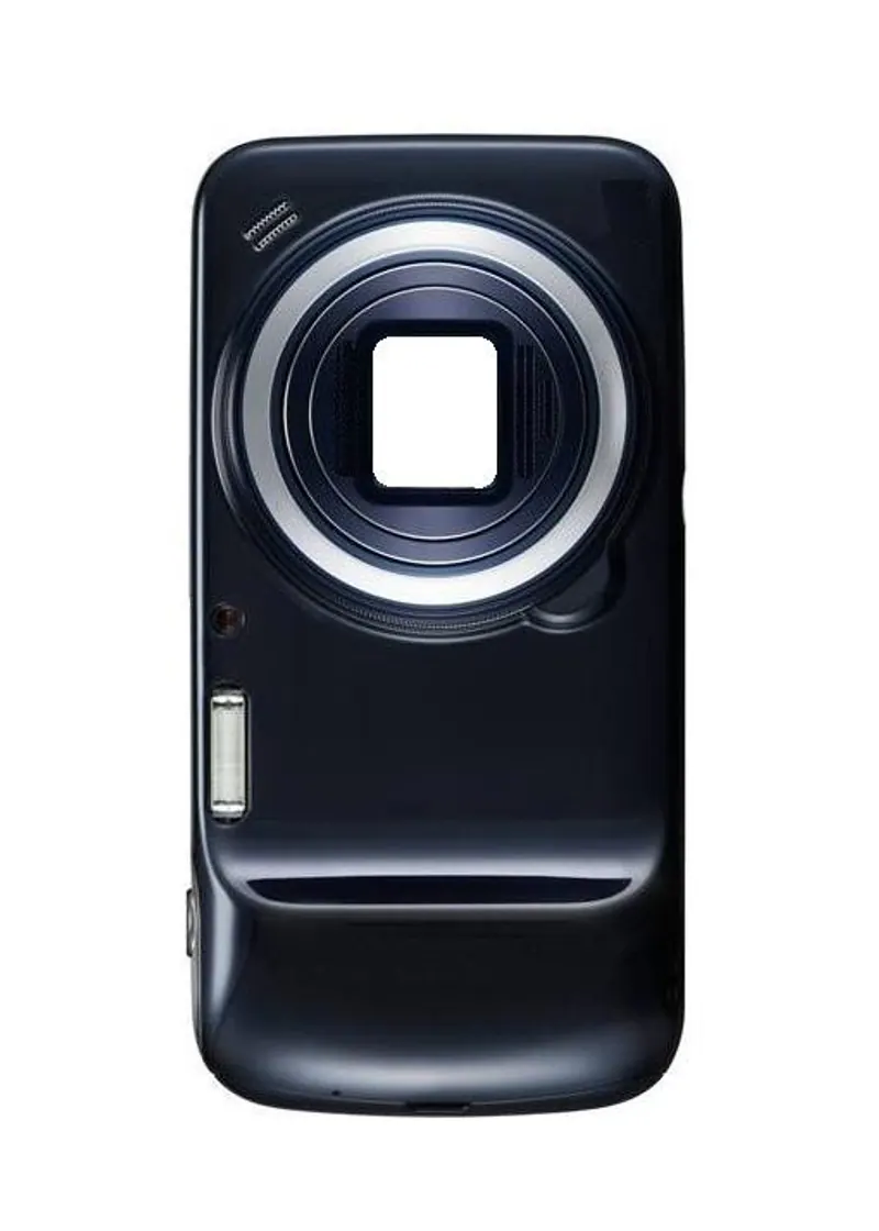 Back Panel Cover for Samsung Galaxy S4 Zoom - Black — image 1