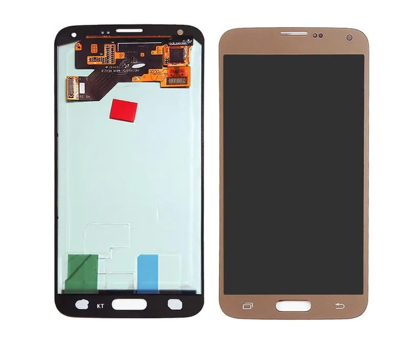 Display for Samsung Galaxy S5 Neo - Gold (Combo Folder) — image 1