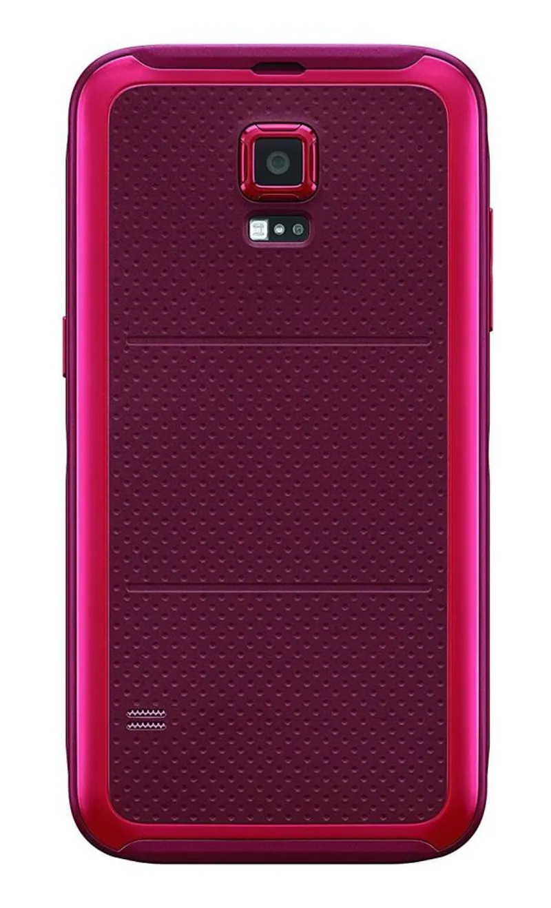 Full Body Housing for Samsung Galaxy S5 Sport - Red — image 1