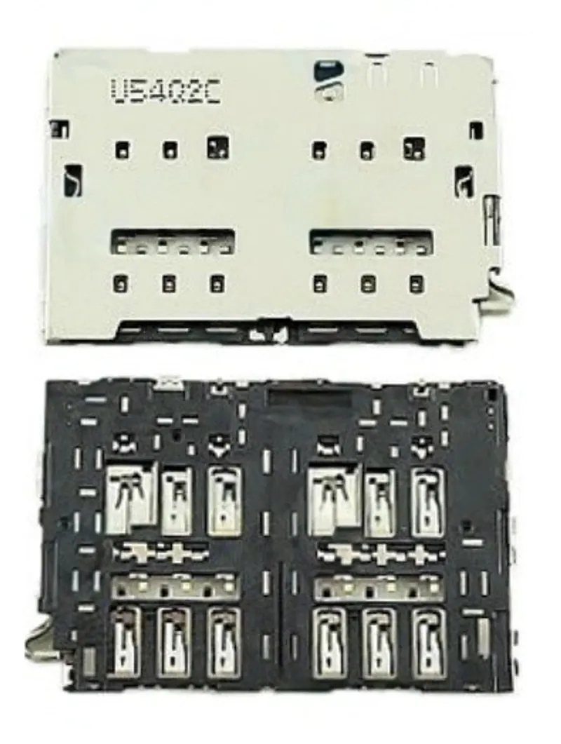 Sim Connector for Samsung Galaxy S6 Duos — image 1