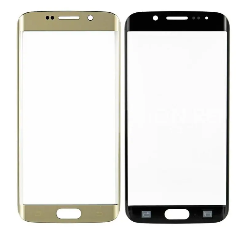 Front Glass for Samsung Galaxy S6 Edge - Gold — image 1