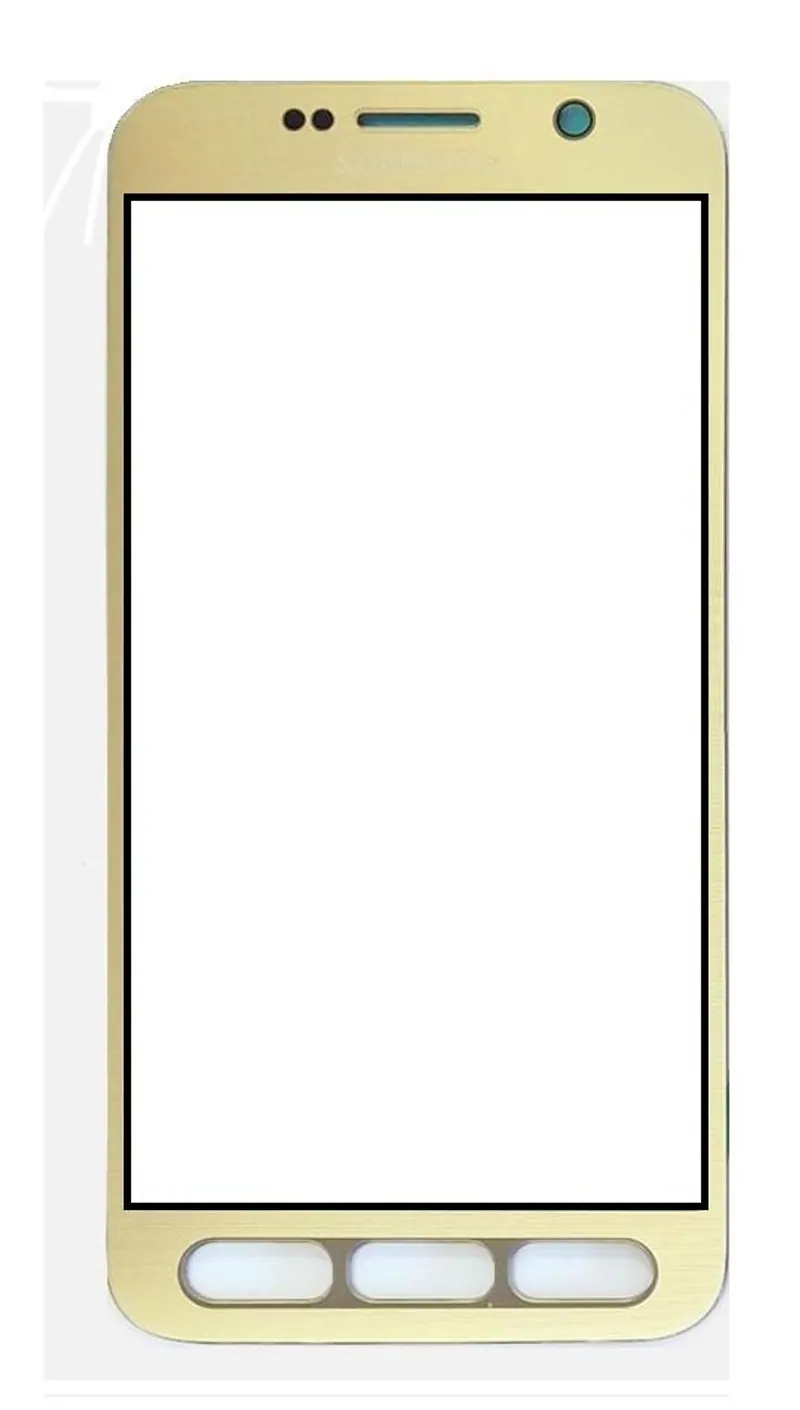 Front Glass for Samsung Galaxy S7 active - Gold — image 1