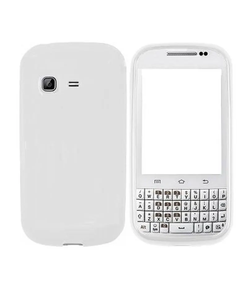 Full Body Housing for Samsung Galaxy Chat B5330 - White — image 1