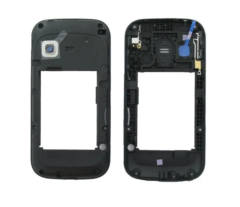 LCD Frame Middle Chassis for Samsung Galaxy Chat B5330 - Black — image 1