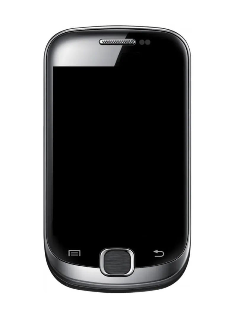LCD Frame Middle Chassis for Samsung Galaxy Gio S5660 - Black — image 1