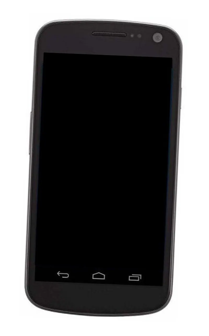 LCD Frame Middle Chassis for Samsung Galaxy Nexus I9250M - Black — image 1