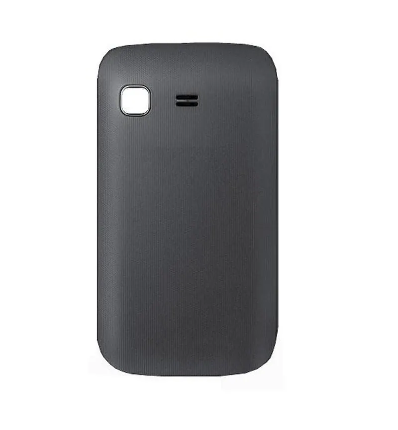 Back Panel Cover for Samsung Galaxy Pocket S5300 - Black — image 1