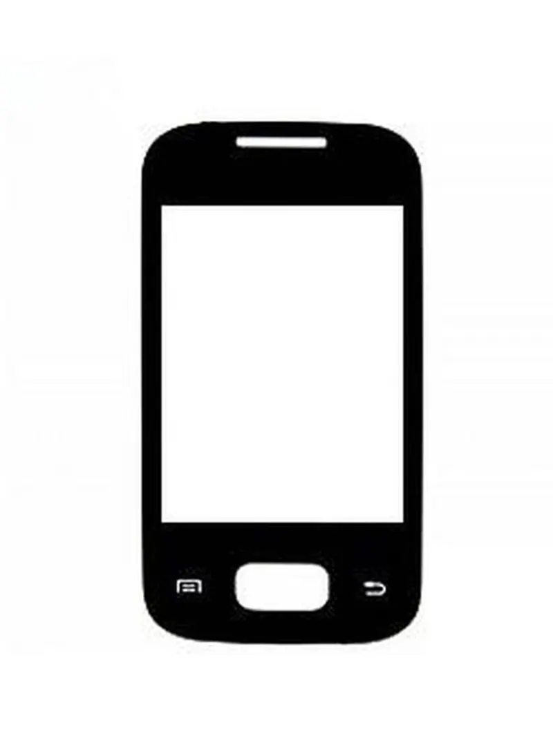 Front Glass for Samsung Galaxy Pocket S5300 - Black — image 1