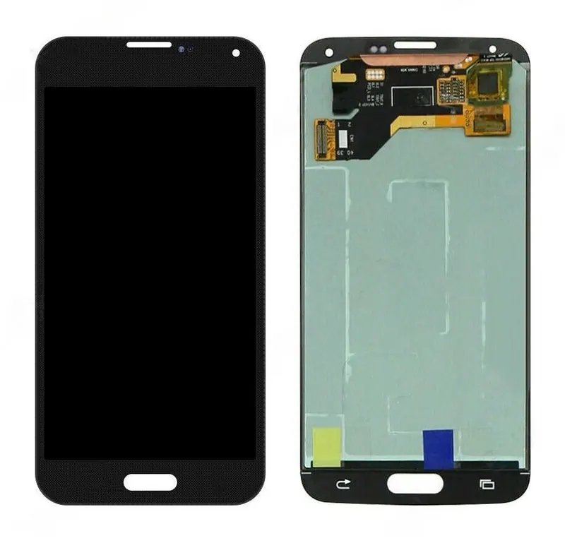 Display for Samsung Galaxy Round G910S - Brown (Combo Folder) — image 1