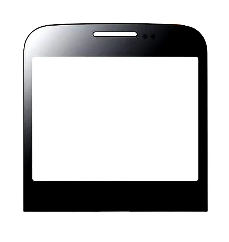 Front Glass for Samsung Galaxy Y Pro B5510 - Black — image 1