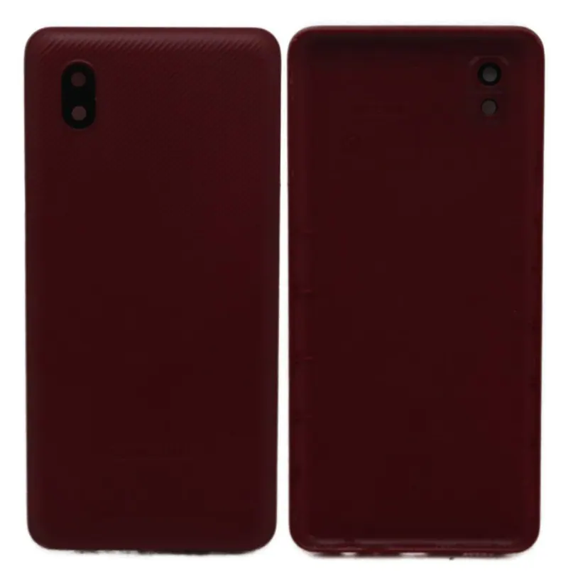 Back Panel Cover for Samsung Galaxy M01 Core - Red — image 1