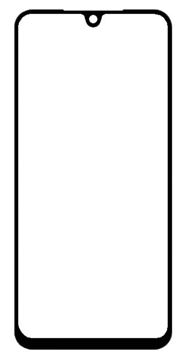 Front Glass for Samsung Galaxy M17 5G - Black — image 1
