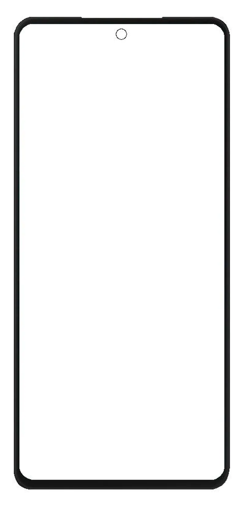 Touch Screen Digitizer for Samsung Galaxy M55 5G - Black — image 1