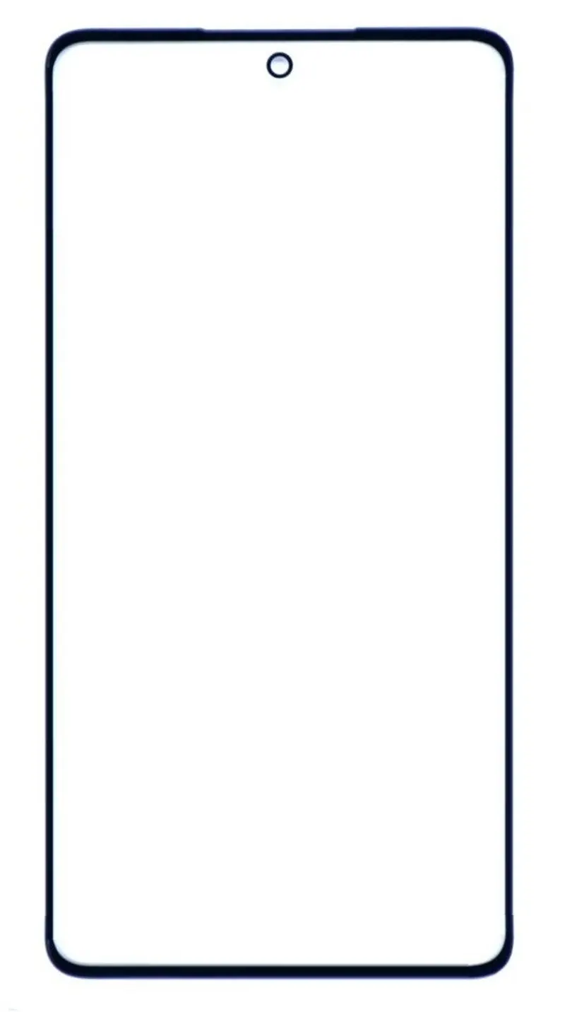 Front Glass for Samsung Galaxy M55 5G - Black — image 1