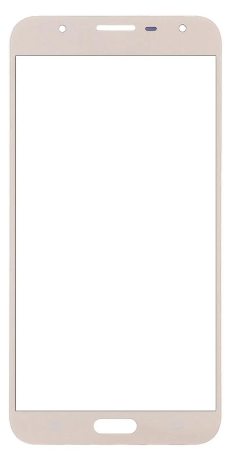 Front Glass for Samsung Galaxy J7 Nxt - Gold — image 1