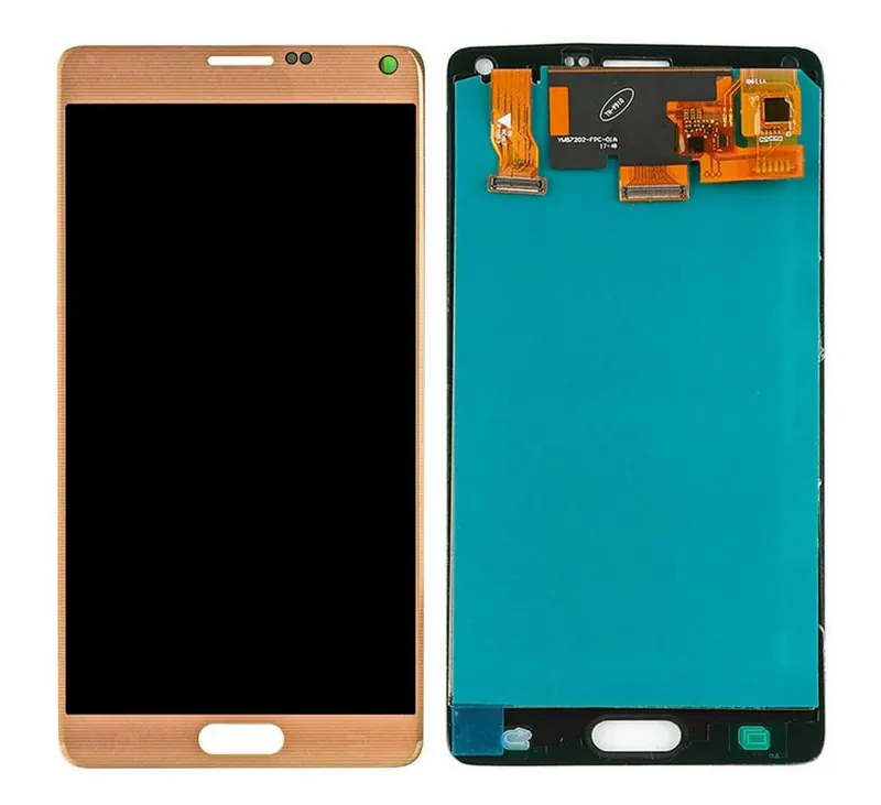 Display for Samsung Galaxy Note 4 Duos - Gold (Combo Folder) — image 1