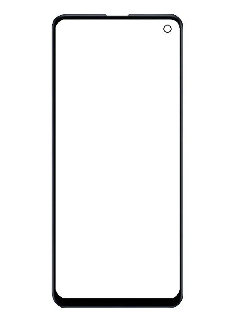 Front Glass for Samsung Galaxy F52 5G - Black — image 1
