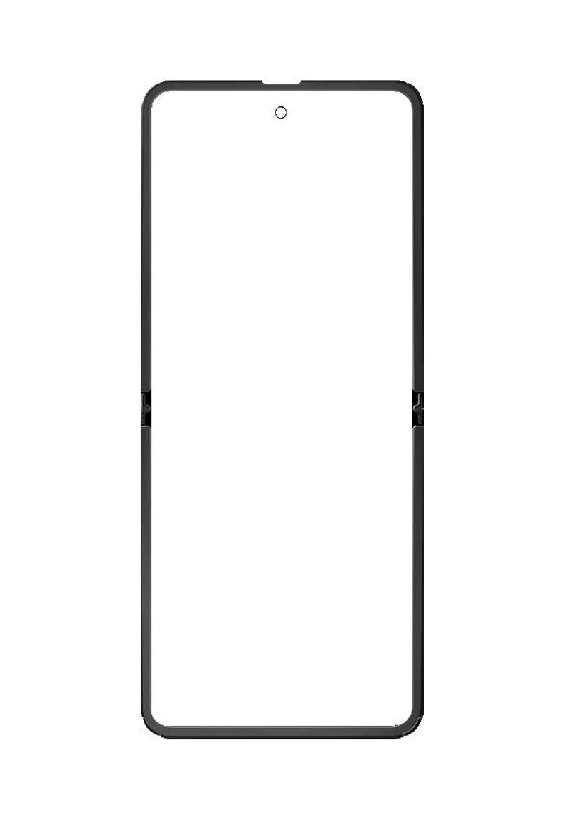 Front Glass for Samsung Galaxy Z Flip - Gold — image 1