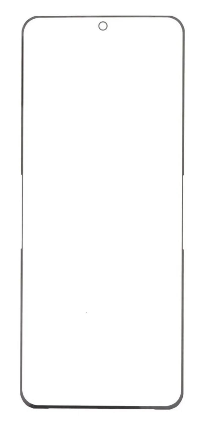 Front Glass for Samsung Galaxy Z Flip4 5G - Blue — image 1