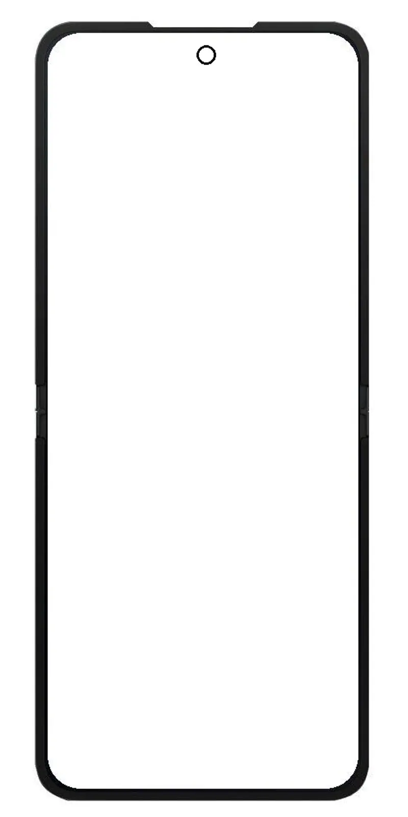 Touch Screen Digitizer for Samsung Galaxy Z Flip6 - Blue — image 1
