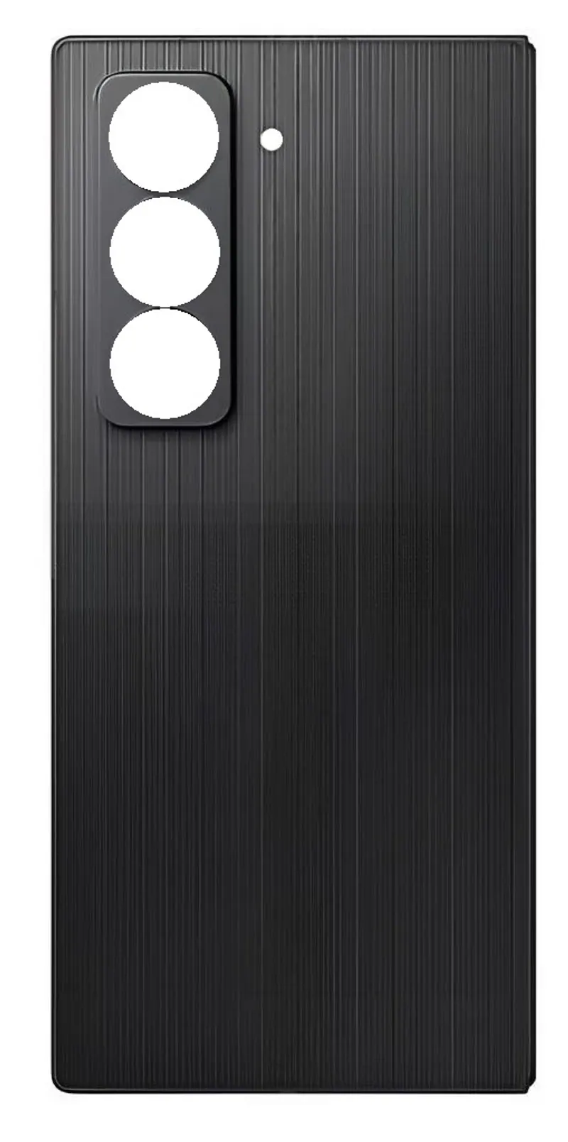 Back Panel Cover for Samsung Galaxy Z Fold Special - Black — image 1