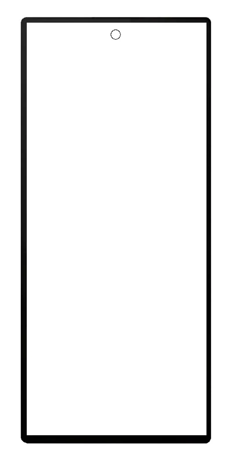 Touch Screen Digitizer for Samsung Galaxy Z Fold Special - Black — image 1