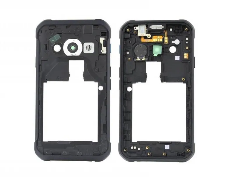 LCD Frame Middle Chassis for Samsung Galaxy Xcover 3 - Grey — image 1